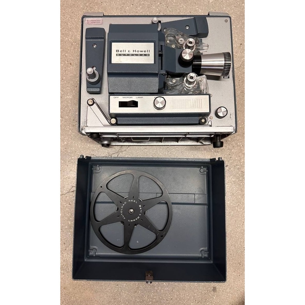 Bell & Howell 357Z Autoload Super 8 Movie Projector w/ Box